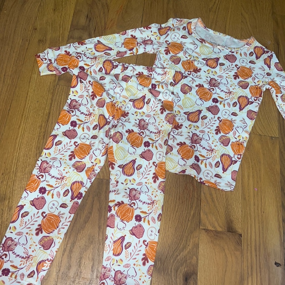 Fall pajamas for little girl 4-t-5t